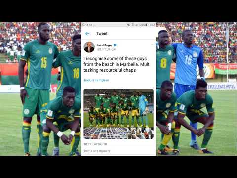 SIR ALAN SUGAR'S RACIST SENEGAL TWEET EXPOSED!