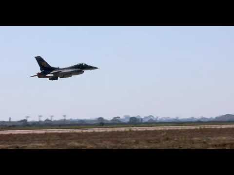 F-16 FIGHTING FALCON DEMO IN 4K