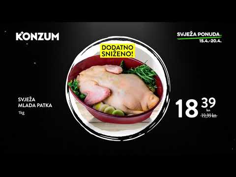 Akcija ponedjeljak srijeda 15.4.-17.4.