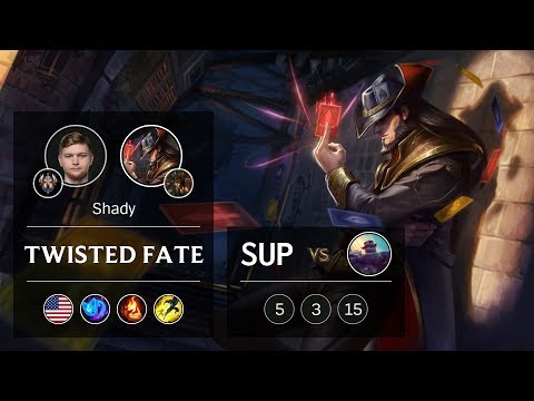 Twisted Fate Support vs Braum - NA Challenger Patch 9.5