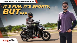 New Aprilia SR 160 Review | Is Fun & Excitement Enough? | BikeWale