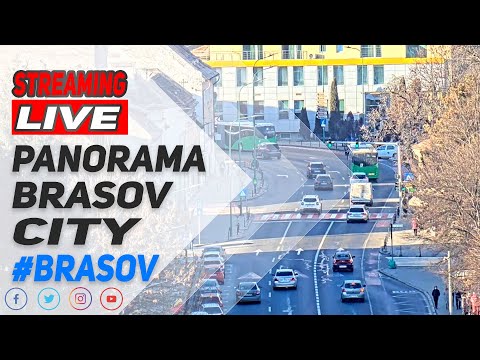 🔴 [WebCam LIVE #WCLRO2022]  Ninge: Panorama Brasov City  #BV