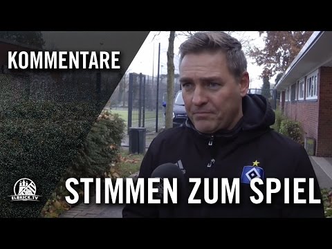 Die Stimmen zum Spiel (Hamburger SV II -  FC Eintracht Norderstedt, Regionalliga Nord) | ELBKICK.TV