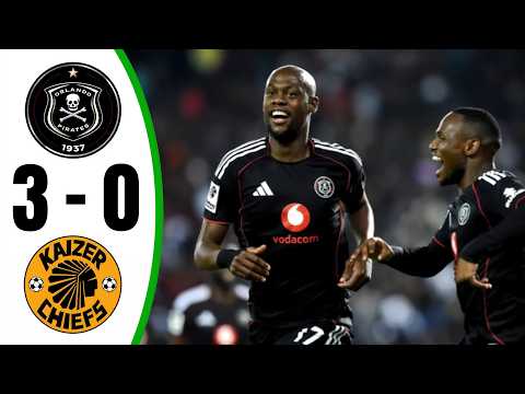 Orlando Pirates vs Kaizer Chiefs 3-0 - All Goals & Highlights - 2026