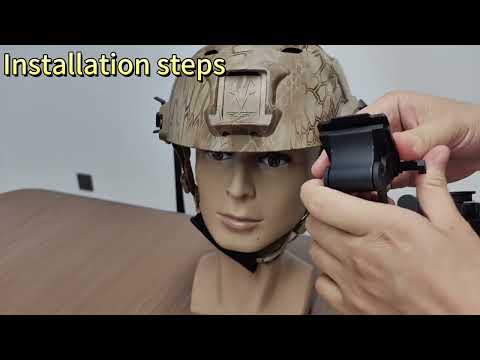 PVS14 J-Arm and Rhino Arm helmet mount Explanation Video