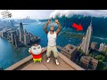 GTA V Franklin And Shinchan Survived Biggest Tsunami In Los Santos In GTA 5 Telugu Gta5