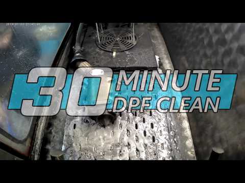 Cleaning a BMW x5 diesel exhaust filter