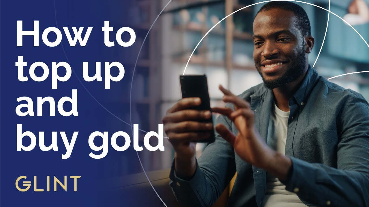 How to top up your account and buy gold in the Glint app