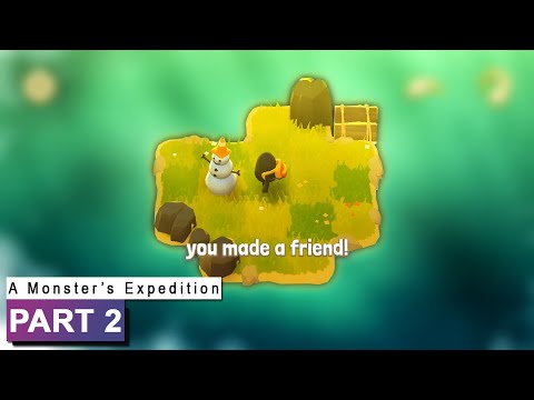 A Monster's Expedition - iOS Gameplay Walkthrough Part 2 - First Snowman Island!