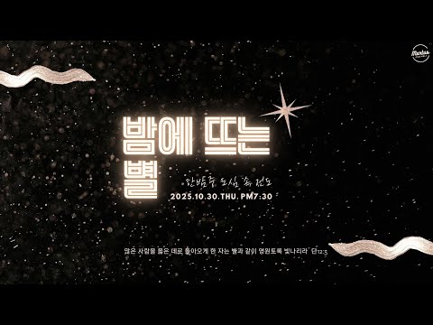 2025 서림교회 마르투스 청년부 '밤에뜨는 별' 한밤중 도심속 전도