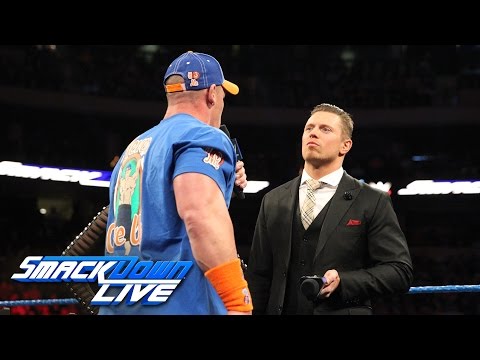 John Cena and The Miz engage in a war of words on "Miz TV": SmackDown LIVE: Feb. 28, 2017