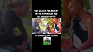 The Pig Wins the Tiger, a story told by monk Thich Minh Tue to the leopard.