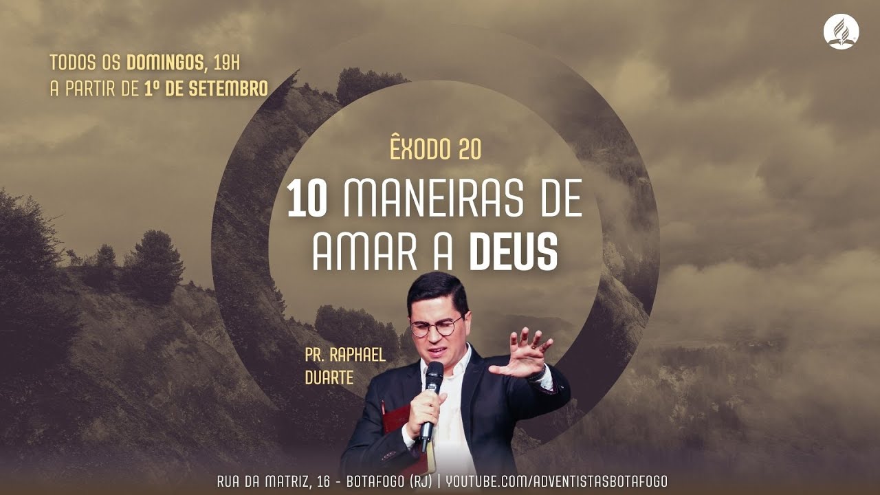 CULTO AO VIVO | SÉRIE 10 MANEIRAS DE AMAR A DEUS - EP. 1 | Pr. Raphael Duarte | 1/9/2024