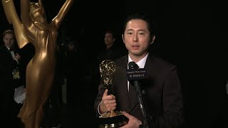 Steven Yeun: 75th Emmy Awards Thank You Cam