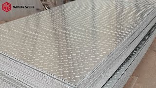 【Galvanized Steel Sheet】-Anti-slip grain-Wanzhi Steel