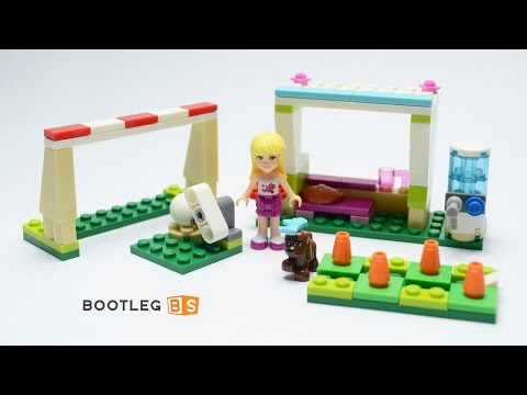 Vidéo LEGO Friends 41011 : Stéphanie et son entrainement de foot