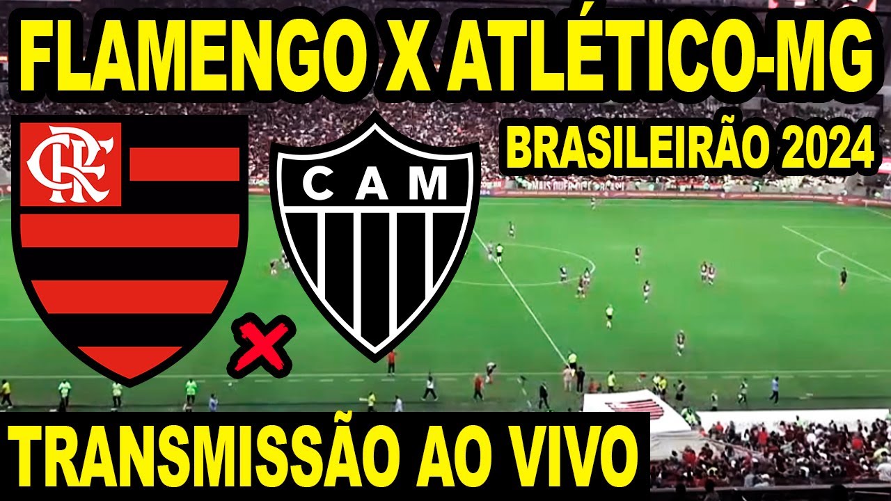 FLAMENGO X GALO AO VIVO DIRETO DO MARACANÃ -  CAMPEONATO BRASILEIRO 2024