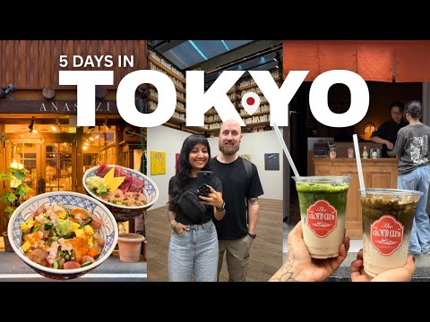 5 days in Tokyo, Japan! 🇯🇵 Tokyo's best shopping, cafes, and food spots (Tokyo travel vlog)