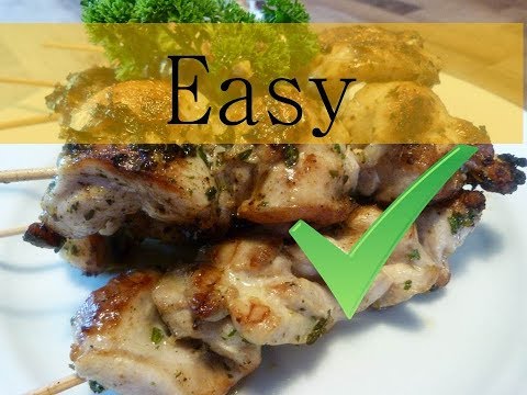 Lemon and Herb Chicken Skewers