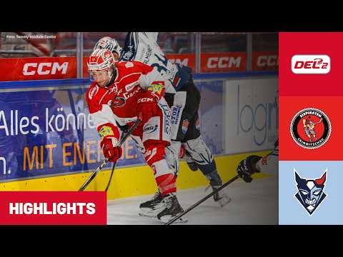 DEL2: Eispiraten Crimmitschau vs Blue Devils Weiden | Highlights