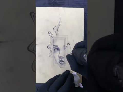 "Enigma of Tenderness #EnigmaOfTenderness #TattooArt #MysteryTattoo #DelicateLines