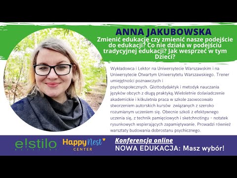 Nowa Edukacja 23.08.2020 - Anna Jakubowska