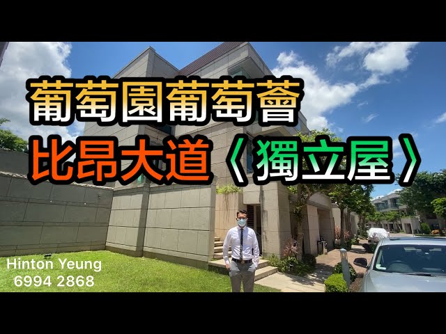 【#代理Hinton推介】葡萄園葡萄薈比昂大道〈獨立屋〉