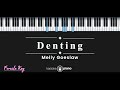 Denting Melly Goeslaw KARAOKE PIANO FEMALE KEY