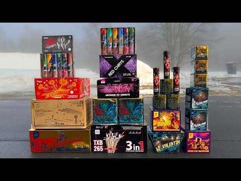 Geburtstagsfeuerwerk in Rosenbach