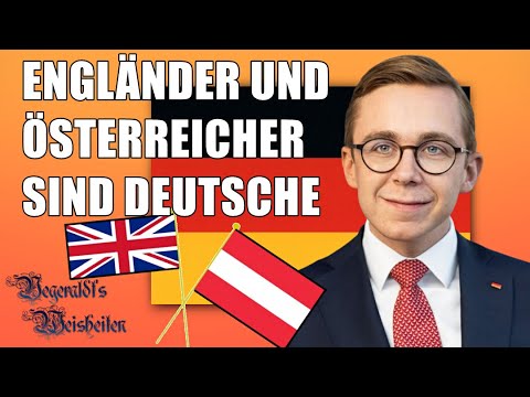 English and Austrians are Germans