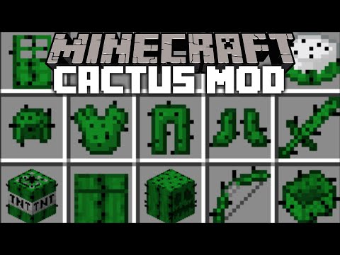 MC Naveed - Minecraft - Minecraft INSANE CACTUS MOD / DON'T GET SPIKED BY THE CACTUS !! Minecraft Mods