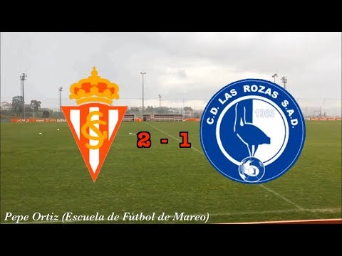 Real Sporting de Gijón ''B'' 2, Las Rozas C.F. 1. Resumen.