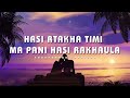 Hasi Rakha Timi Ma Pani Hasi Rakhaula ️ Harayeko Maya Lyrics ShreeGo Ft Wiffeyy 4k Video