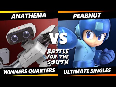 Battle for the South - Anathema (ROB) Vs. Peabnut (Mega Man) Smash Ultimate - SSBU