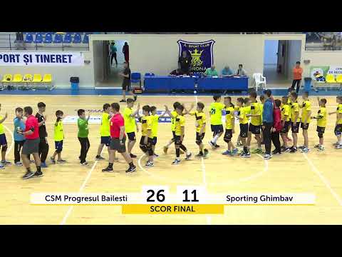 Sporting Ghimbav – CSM Progresul Bailesti /Locurile 5-8 – Turneul Final J4 Masculin