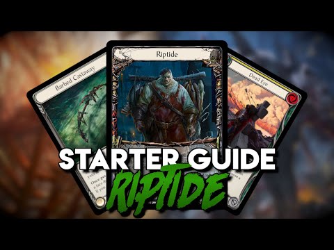 HOW TO PLAY Aggro Riptide! | Flesh and Blood TCG Blitz Deck Guide