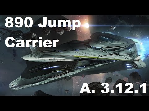 Star Citizen - 890 Jump Carrier Gameplay