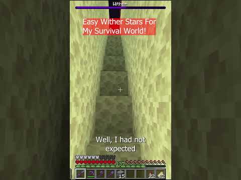 Minecraft: Ultimate Wither Defeat Tutorial! #shorts