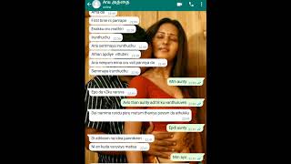 college boy chatting with aunty / tamil ponnu