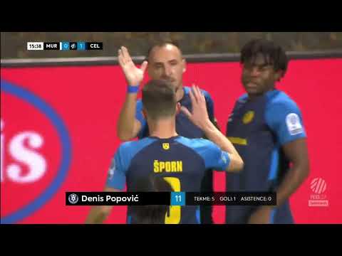 Mura  3 - 1 Celje, 12. krog PLT 2022/23