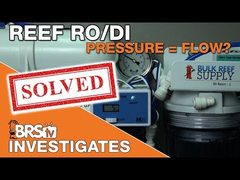 How does pressure effect TDS rejection from my RO Membrane? | BRStv Investigates