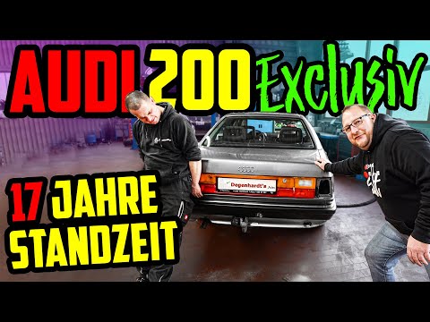 Bekommt MARCO ihn zum LAUFEN? - Audi 200 5Zyl 10V TURBO! - Erst Optik, dann Technik!