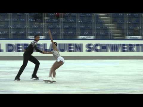 16 Brittany JONES / Ian BEHARRY (CAN) - JGP GER / Chemnitz Junior Pairs Free Skating