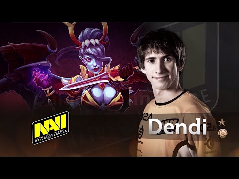 Dendi (Queen of Pain) Gameplay Dota 2