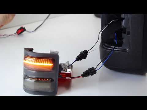 How to Install Ford Superduty Switchback LED Side Mirror Lights