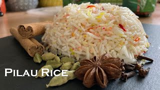 Perfect Basmati Pilau Rice from scratch (British Indian Restaurant / BIR Style)
