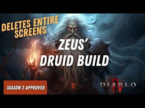 The Druid Build That Makes ZEUS JEALOUS! Deletes SCREENS!