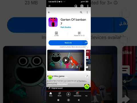 Garten of BanBan 7 Mobile version