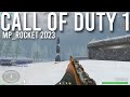 Call Of Duty 1 Multiplayer In 2023 Mp Rocket Gameplay