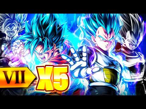 WTF???????? 5X ZENKAI-VERSTÄRKTE SSB GOKU UND VEGETA SIND WAHNSINNIG!!! (Dragon Ball Legends)